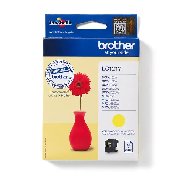 OEM Brother LC121 Ink - Yellow