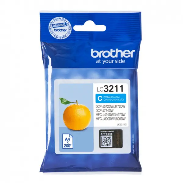 OEM Brother LC3211 Ink - Cyan