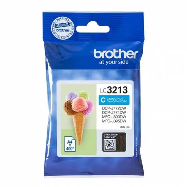 OEM Brother LC3213 Ink - Cyan