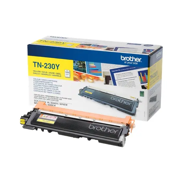 OEM Brother TN-230 Toner - Yellow