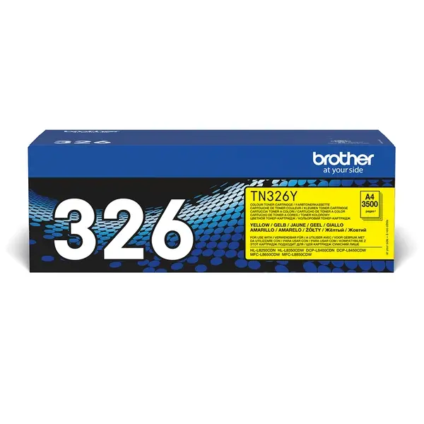 OEM Brother TN-326 Toner - Yellow