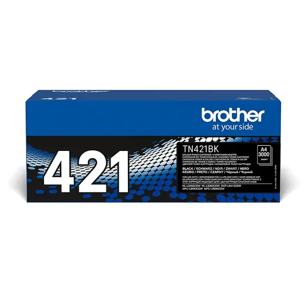 Оригинальный Brother TN-421 Тонер - Чёрный