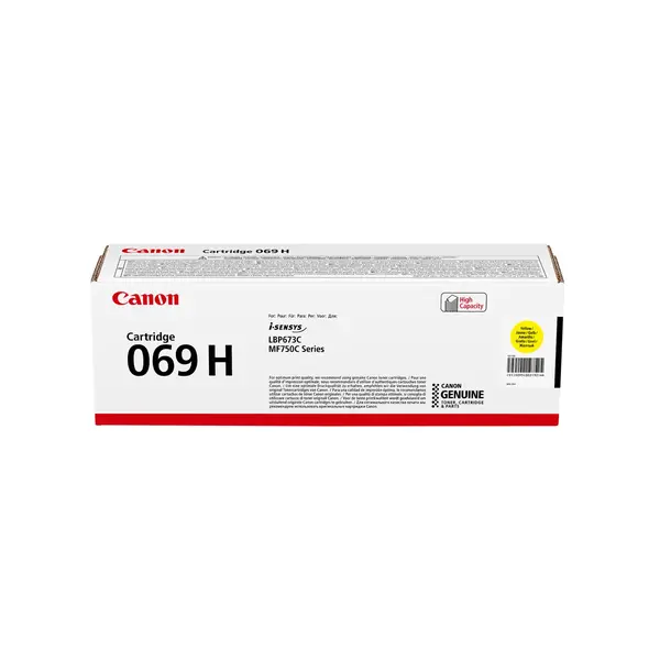 OEM Canon 069H Toner - Yellow