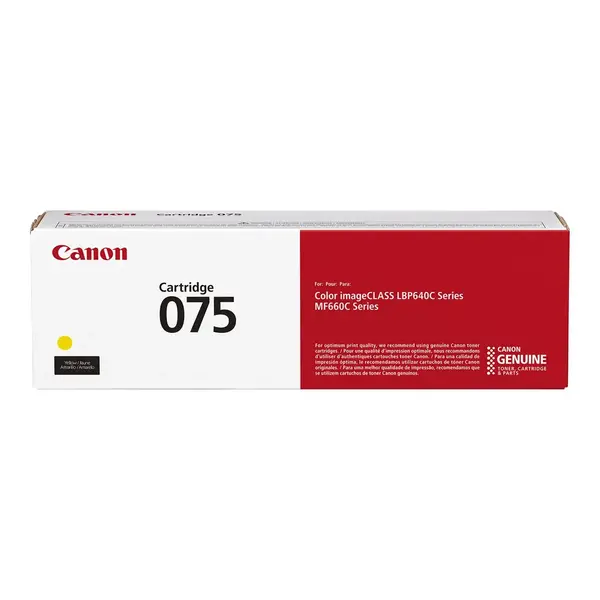 OEM Canon 075 Toner - Yellow